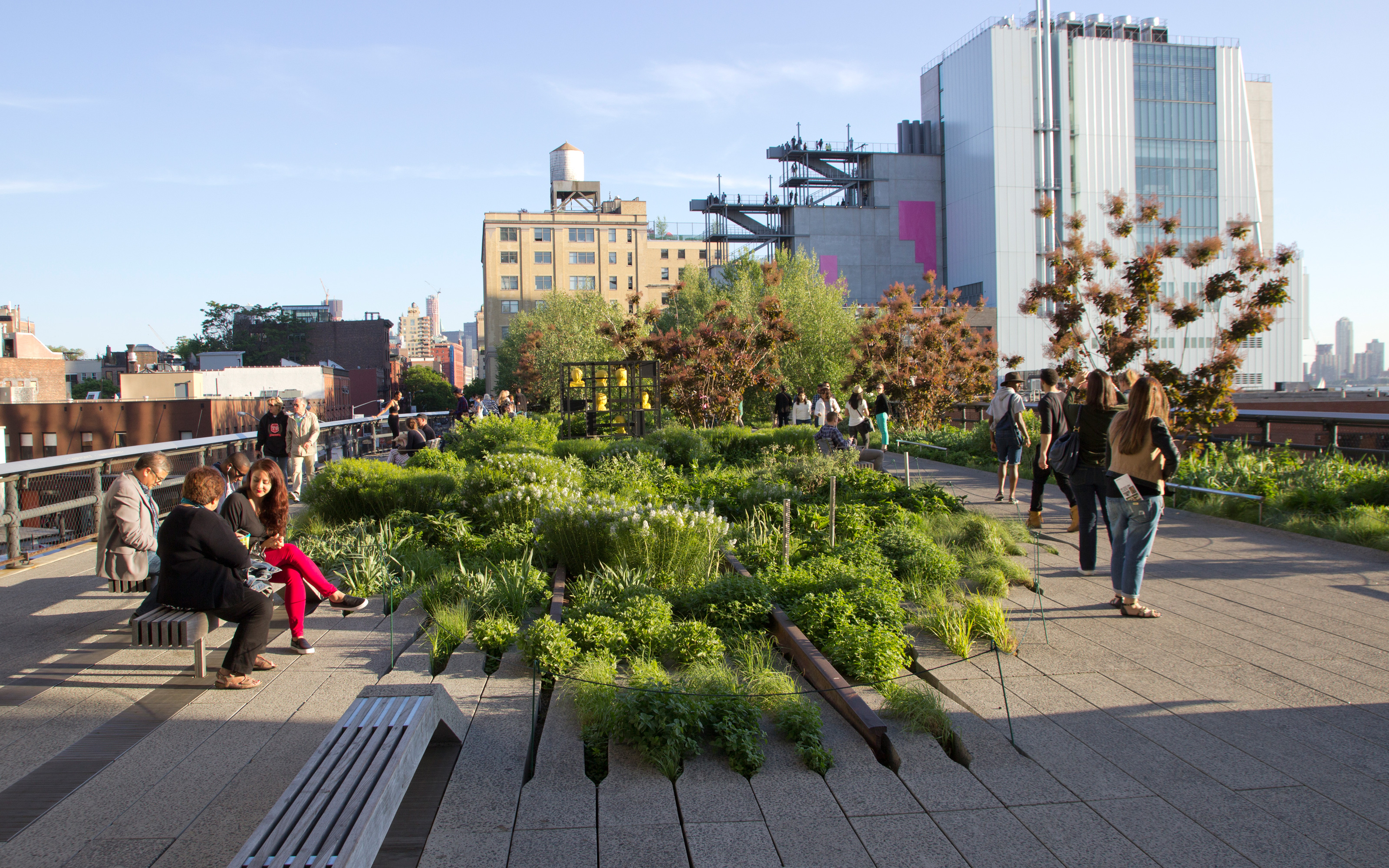 High Line Park in New York 